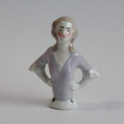 Demi figurine porcelaine Femme
