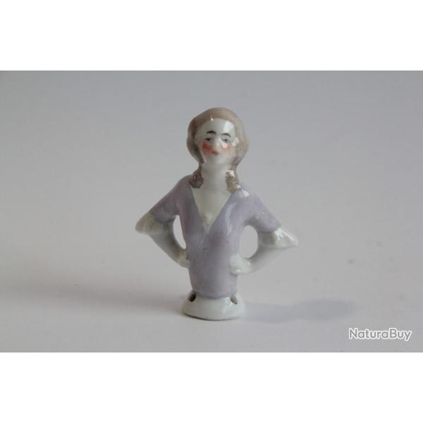 Demi figurine porcelaine Femme