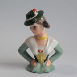 GOEBEL Demi figurine porcelaine Femme