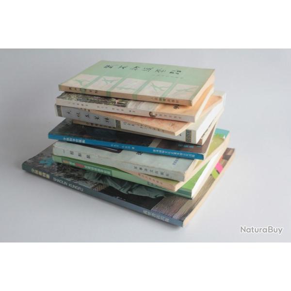 Lot 11 livres art martiaux chinois