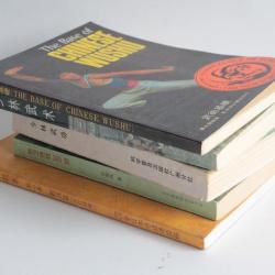 Lot 5 livres art martiaux chinois