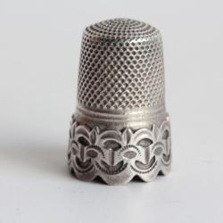 D&eacute; &agrave; coudre argent