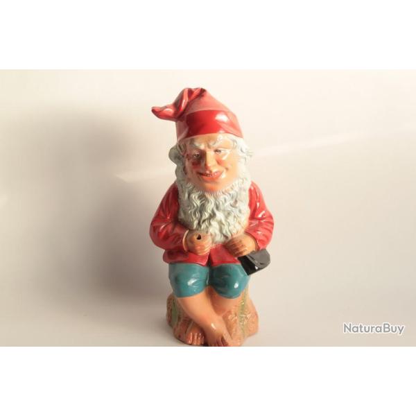 Nain de Jardin Gnome terre cuite Allemagne vintage