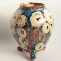 Pichet terre verniss&eacute;e Savoie Art populaire