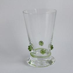 Verre &agrave; eau Bacchus vert Theresienthal 13 cm