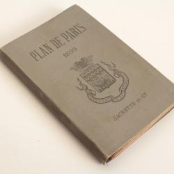 Plan de Paris 1899 Hachette & Cie
