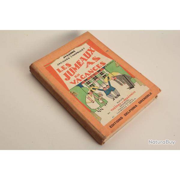 Les jumeaux As en vacances Jaboune et Jacques Chapoulet