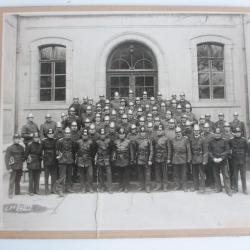 Ancienne Photographie Pompiers Gen&egrave;ve Boesch