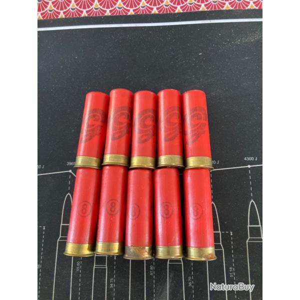 Lot de 51 de cartouches calibre 16