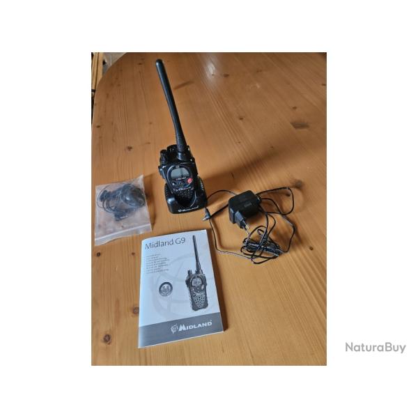 TALKIE WALKIE MIDLAND G9