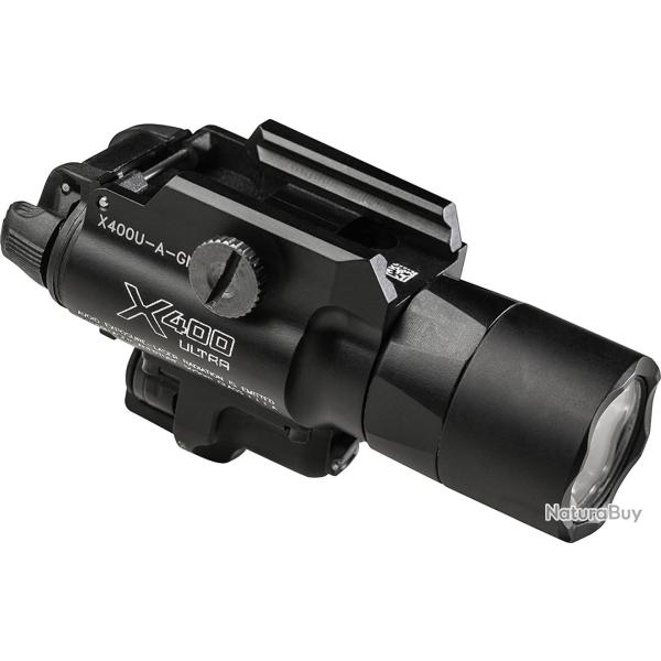 Surefire X400 Handgun Flashlight With Red Laser Sight (Occasion)