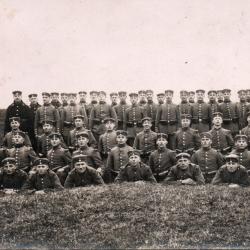 CPA -photo D'un groupe de soldats Allemands  -N&deg;7328