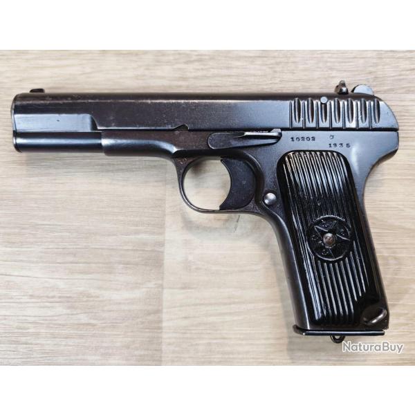 Pistolet TOKAREV TT-30 - Fabrication Russe 1935 - 7,62 x 25 Tokarev - 10202 (Occasion - R�vis�/test�
