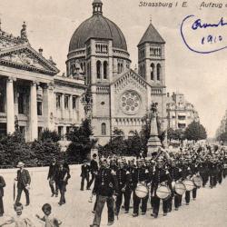 CPA - Strassburg i E. Aufzug der Hauptwache  -N&deg;7327