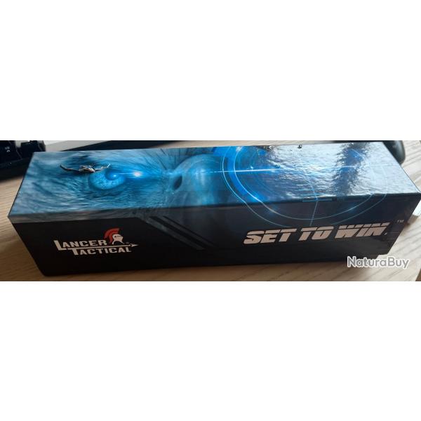 Lancer Tactical lunette 3-9 x 40 rouge et vert illumin�s