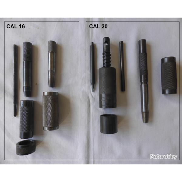 Lot rechargement cal 16 et cal 20