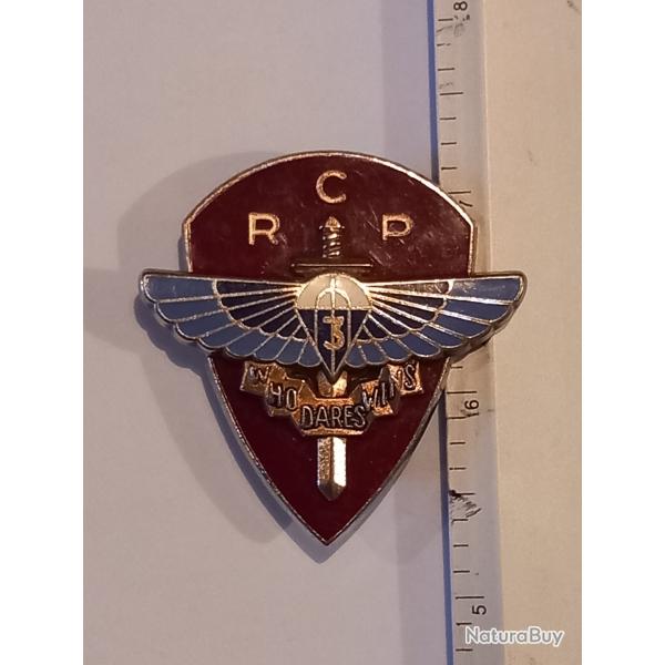 Insigne du 3�me r�giment de chasseurs parachutistes (3�me RCP) - Drago