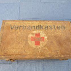 caisse sable  verbankasten allemande infirmier ww2 complete