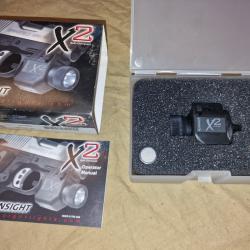 Lampe tactique pour pistolet INSIGHT X2 Sub-Compact HILMAR SUPER DESTOCK !!!