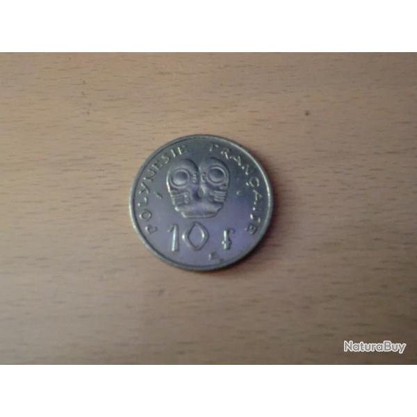 monnaie polyn�sie fran�aise  10 francs  1982