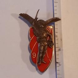 Insigne du 9&egrave;me r&eacute;giment de chasseurs parachutistes (9&egrave;me RCP) - Arthus Bertrand