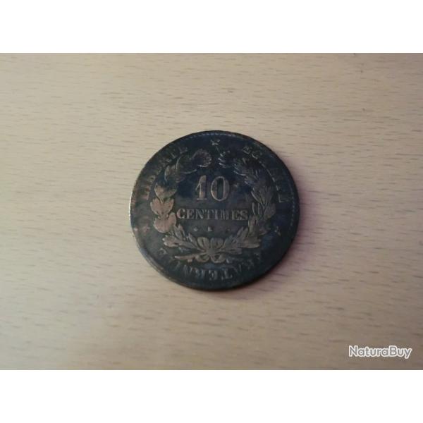 monnaie   10 centimes  c�r�s  1872