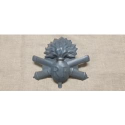 Insigne, Attribut,artillerie mod&egrave;le 17, Rondache  De Casque Adrian (13.13*)