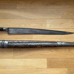 Afghan Khyber/Salawar Sword. Military example. Late 19 Century