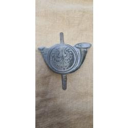 Insigne, Attribut, chasseur polonais mod&egrave;le 15, Rondache  De Casque Adrian (*12*34*)