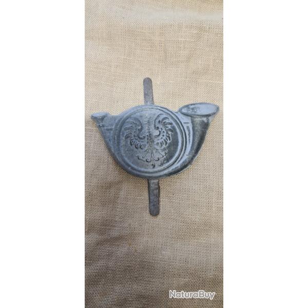 Insigne, Attribut, chasseur polonais mod�le 15, Rondache  De Casque Adrian (*12*34*)
