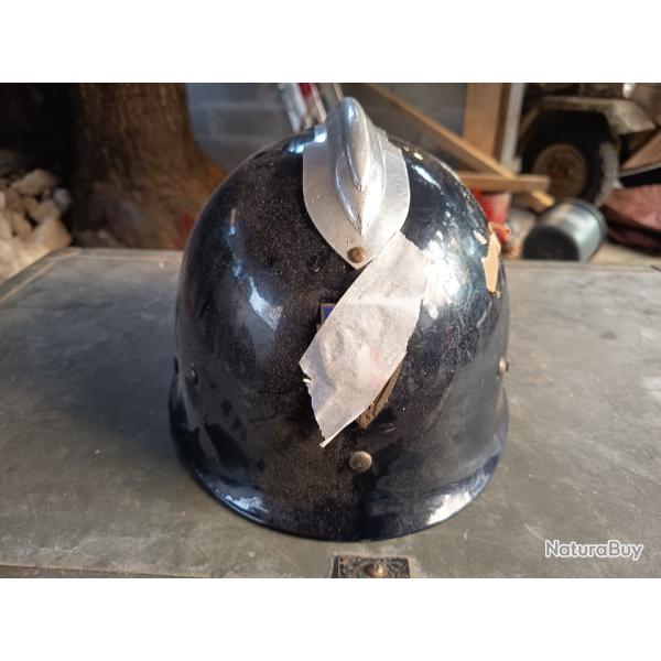 Superbe casque de CRS complet des ann�es 80