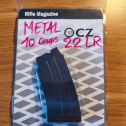 Chargeur CZ 452/455/457 M&eacute;tal 10 coups