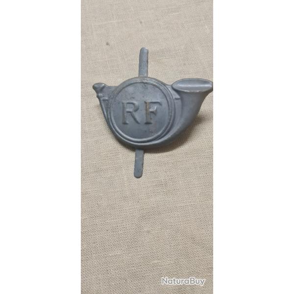 Insigne, Attribut chasseur  mod�le 17 , Rondache  De Casque Adrian (*3*151)