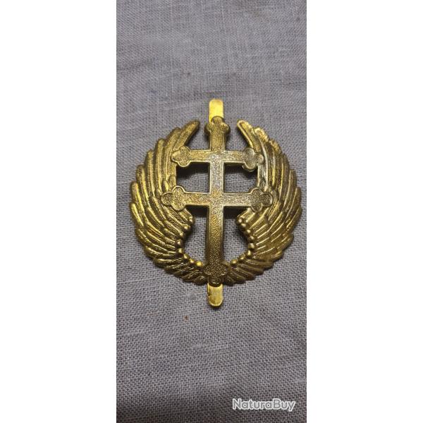 Insigne, Attribut,  FAFL dor�,  Rondache  De Casque Adrian (3**3)