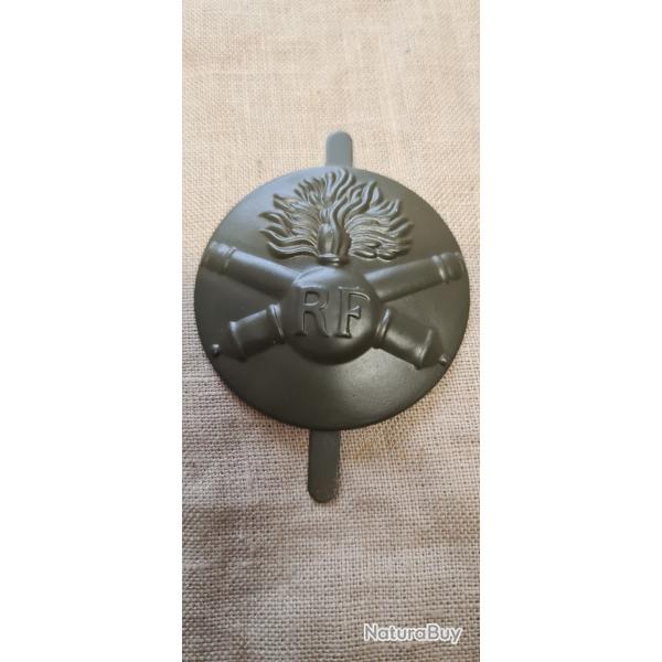 Insigne, Attribut, artillerie mod�le 37, Rondache  De Casque Adrian (3235**11)