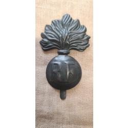 Insigne, Attribut, infanterie mod&egrave;le 15, peinture bleue horizon, Rondache  De Casque Adrian (3**711)