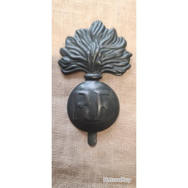 Insigne, Attribut, infanterie mod�le 15, peinture bleue horizon, Rondache  De Casque Adrian (3**711)