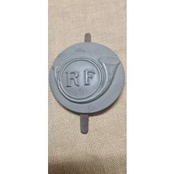 Insigne, Attribut, chasseur mod&egrave;le 37, Rondache  De Casque Adrian (4**31)