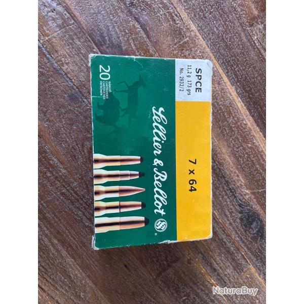 Balle Sellier Bellot 7x64