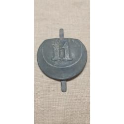 Insigne, Attribut, colonial 11&egrave;me mod&egrave;le 17 , De Casque Adrian (49**11)