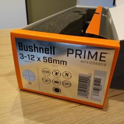 Lunette d approche et d aff&ucirc;t, bushnell trophy 3-12 x 56 avec point rouge lumineux r&eacute;glable