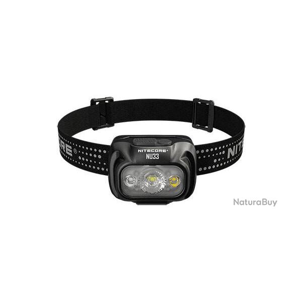 Lampe Frontale NU33 Noir - 700Lm Nitecore