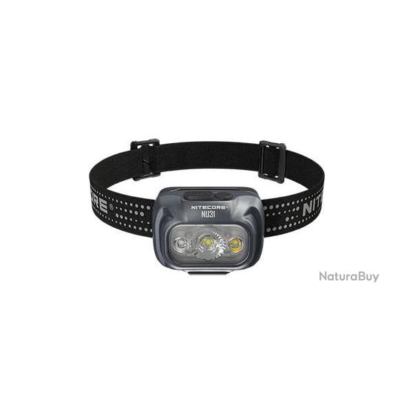 Lampe Frontale NU31 Grise - 550Lm Nitecore