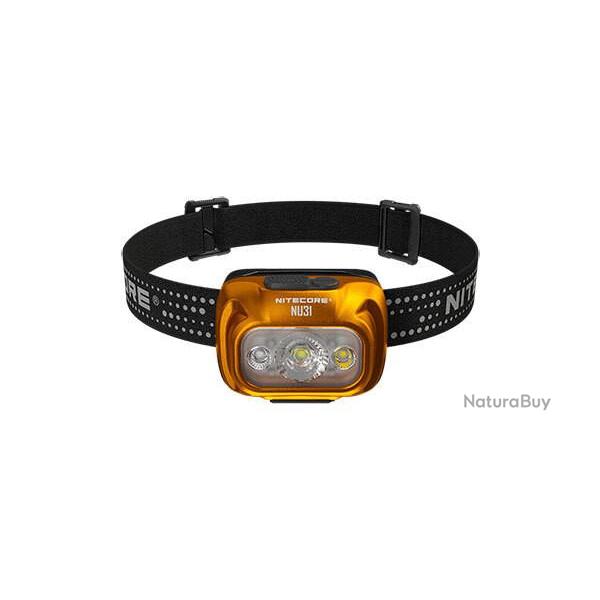 Lampe Frontale NU31 Orange - 550Lm Nitecore