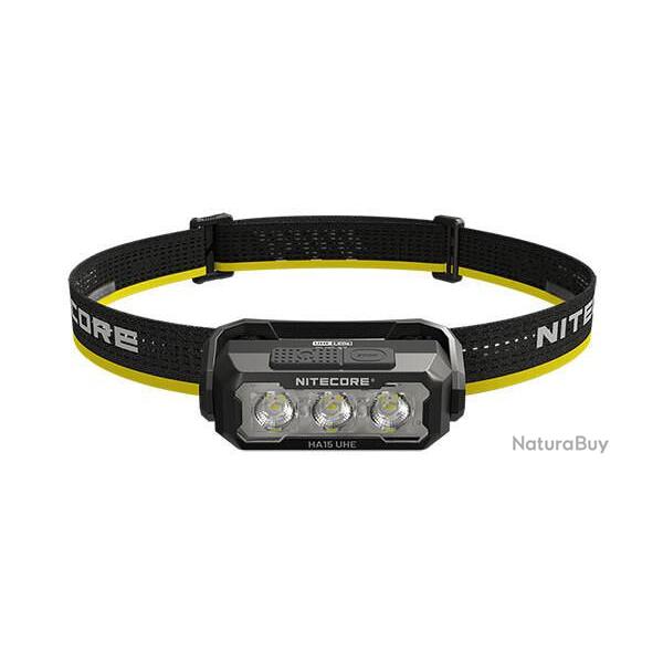 Lampe Frontale HA15 UHE avec pile AA - 400Lm Nitecore