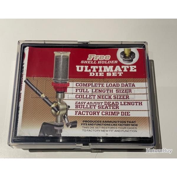 jeux d'outils LEE Ultimate Set Die 308 win neuf + Rifle Quick Trim Die 308 win neuf