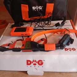 Ensemble collier de rep&eacute;rage  dog trace x25B GPS+ beeper int&eacute;gr&eacute; r&eacute;f&eacute;rence DG740-B mod&egrave;le short