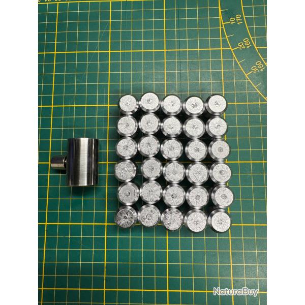 Coupe cartouche + BALLES POUR LE RECHARGEMENT CARTOUCHE CALIBRE 12 SABOT SLUG LYMAN DIABOLO PAR 30