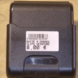 Bo&icirc;te de transport pour 4 chokes avec clip ceinture HILMAR SUPER DESTOCK !!!