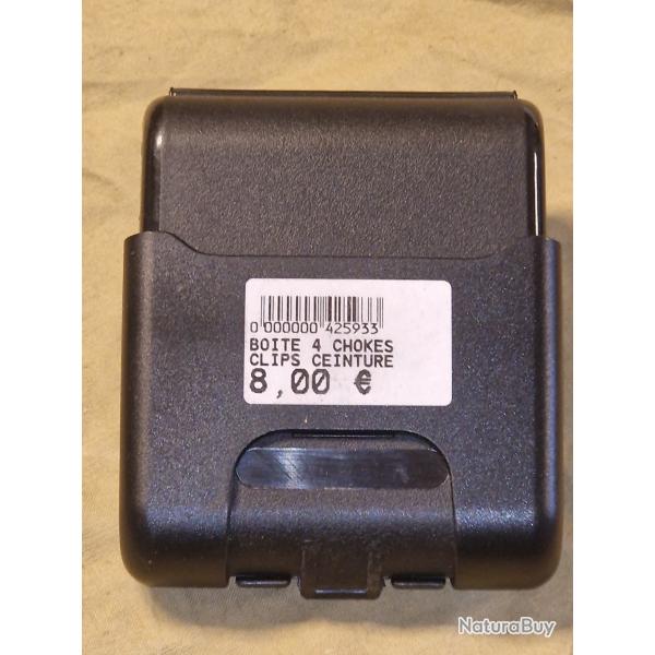 Bo�te de transport pour 4 chokes avec clip ceinture HILMAR SUPER DESTOCK !!!